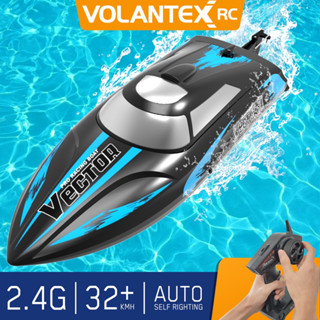 Volantex RC Boat  Vector30 2.4Ghz 32kmh ความเร็วสูง Racing Boat Waterproof System Auto Self-righting For Kids/ Adults