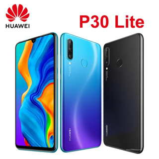 Huawei P30 Lite สมาร์ทโฟน แอนดรอยด์ 6.15 นิ้ว รอม 6GB 128GB กล้อง 48MP+32MP Google Play Store ปลดล็อกแล้ว ของแท้ โทรศัพท์มือถือ celula