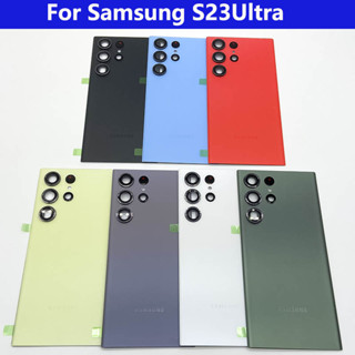 ใหม่ ฝาครอบแบตเตอรี่ด้านหลัง พร้อมเลนส์กล้อง สําหรับ Samsung…