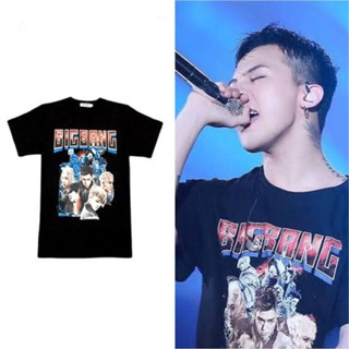 newtrend0.th ใหม่ (พร้อมส่ง)เสื้อ BIGBANG Bootleg T-shirt ผ้าCotton 100% เสื้อยืด เบียร์ ช้าง ใส่ได้ ทั้ง ชาย หญิง ผ้าบาง ใส่สบาย ไม่หด ไม่ย้