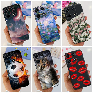 เคสโทรศัพท์มือถือแบบนิ่ม กันกระแทก สีดํา สําหรับ Infinix Note 30 4G 5G Case X6711 X6833B X6716B Note30 Capa