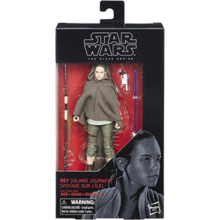 Star Wars The Black Series Rey (Island Journey)Action Figure E0621 ฟิกเกอร์ Star Wars The Black Series Rey (การเดินทางบนเกาะ) E0621