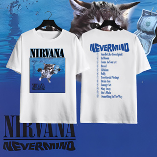 (🔥เสื้อเฮีย🔥) เสื้อ NIRVANA cotton 100% จัดส่งออกภายใน 2-3 วัน