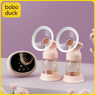 Boboduck 12 Gears เครื่องปั๊มนมไฟฟ้าแบบพกพาขนาดใหญ่ดูดไม่เจ็บปวดเงียบอัตโนมัติ F5099