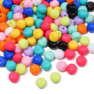 ลูกปัดอะคริลิค รูปหิน ขนาด 10 มม. สําหรับทําเครื่องประดับ สร…