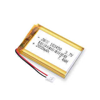 103450 แบตเตอรี่ลิเธียมโพลิเมอร์ 3.7V 2000mAh สําหรับ MP3 GPS DVD เครื่องบันทึกเกมแพด PS4