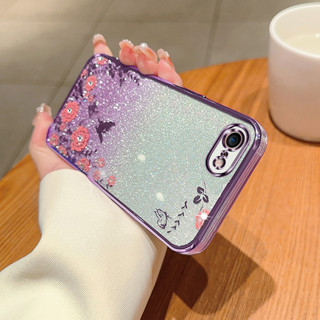 เคสโทรศัพท์มือถือ ลายการ์ตูนสวนแห่งความลับ พร้อมสายคล้อง สําหรับ iPhone 6 6s 7 8 6 plus 6 splus se2020 se2022