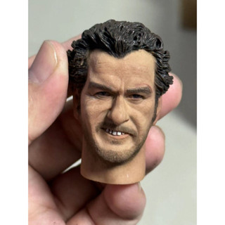 โมเดลฟิกเกอร์แกะสลัก 1:6 Cowboy Eli Wallach Head Sculpt ขนาด 12 นิ้ว ของเล่นสําหรับเด็ก