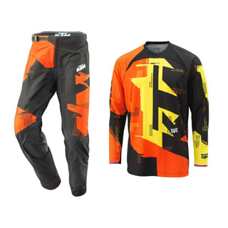 เสื้อกีฬาแขนสั้น ลายทีม Redbull KTM MX 2023 สําหรับแข่งรถจักรยานยนต์