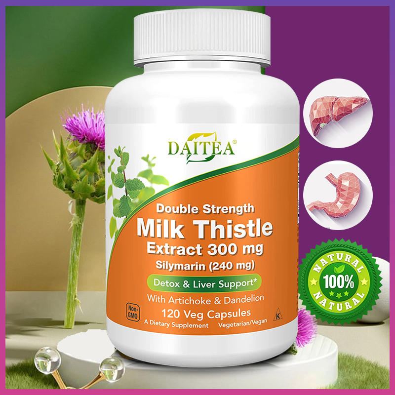 ของแท้ 100% MILK THISTLE EXTRACT 300 mg