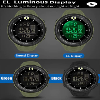 นาฬิกาข้อมือดิจิทัล Led ซินโนเกะ กันกระแทก กันน้ํา ขนาดใหญ่ 50 เมตร สไตล์ทหาร เหมาะกับเล่นกีฬากลางแจ้ง แฟชั่นสําหรับผู้ชาย