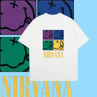 (🔥NIRVANA🔥) เสื้อ  cotton 100% จัดส่งออกภายใน 2-3 วัน