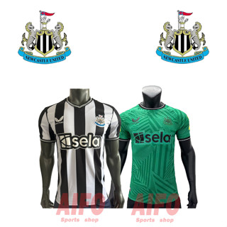 เสื้อกีฬาแขนสั้น ลายทีมชาติฟุตบอล Newcastle Player Version 2023 24 ชุดเหย้า คุณภาพสูง สําหรับผู้ชาย