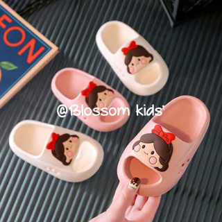 Blossom Kids Childrens Shoes รองเท้าแตะ ลายการ์ตูนเจ้าหญิงน่ารัก แฟชั่นฤดูร้อน สําหรับเด็กผู้หญิง