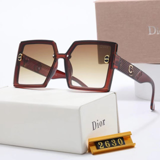 2024 Dior แว่นตากันแดด อัลตราไวโอเลต หรูหรา พร้อมกล่อง เหมาะกับการขับขี่ เล่นกีฬากลางแจ้ง A01