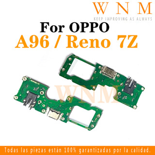 พอร์ตชาร์จ USB อะไหล่ซ่อมแซม สําหรับ OPPO A96 Reno7 Z Reno 7 7Z 5G