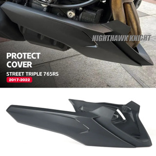 Nighthawk KNIGHT ฝาครอบป้องกันท่อไอเสียเครื่องยนต์ สําหรับ Triumph Street Triple 765RS 2017-22