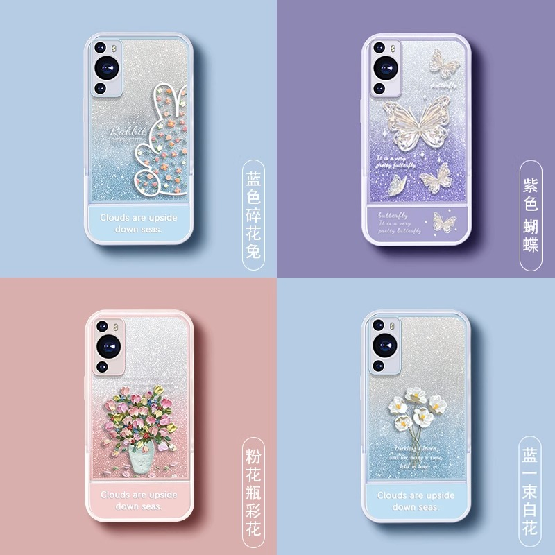 เคสโทรศัพท์มือถือ ลายกระต่ายน่ารัก พร้อมขาตั้ง หรูหรา สําหรับ Samsung a33 5g a34 5g a42 5g m42 5g a51 4g a52 5g a52 4g a53 5g a54 5g a71 5g a72 4g a72 5g a73 5g