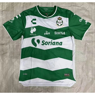 เสื้อกีฬา แขนสั้น ลายทีม Santos 2023/2024