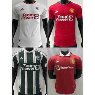 2324 เสื้อเชิ้ต ลาย Manchester United Home and Away Player AAA+