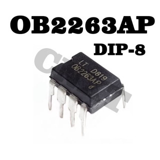 10 ชิ้นต้นฉบับใหม่ OB2263 DIP-8 OB2263AP Lcd Power Management IC