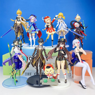 โมเดลฟิกเกอร์ PVC miHoYo Genshin Impact Paimon Yae Miko Xiao Lumine Aether Zhongli Kurumi Klee Qiqi Nahida Venti Kamisato Ayaka 36 สไตล์ ของเล่นสําหรับเด็ก