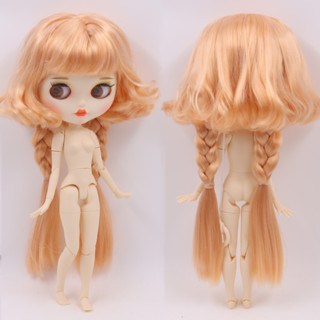 Dbs Blyth doll 1/6 bjd joint body doll White Skin Matte Face Jellyfish Hair Style รวมเสื้อผ้า รองเท้ามือ 30 ซม. ของเล่น