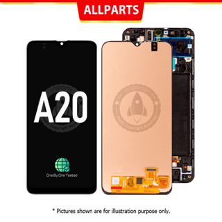 Display​ จอ ทัช สำหรับ SAMSUNG Galaxy A20 A205 LCD  หน้าจอ พร้อมทัชสกรีน