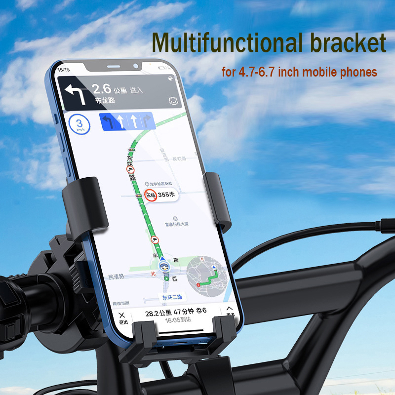 ที่วางโทรศัพท์ รถจักรยานยนต์ สําหรับ Iphone 13 14 15 Pro Max ขาตั้งโทรศัพท์ จักรยาน มือจับ รองรับขายึดสมาร์ทโฟน สําหรับ Xiaomi