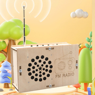 โมเดลวิทยุ FM DIY ของเล่นเสริมการเรียนรู้วิทยาศาสตร์ สําหรับเด็กนักเรียน