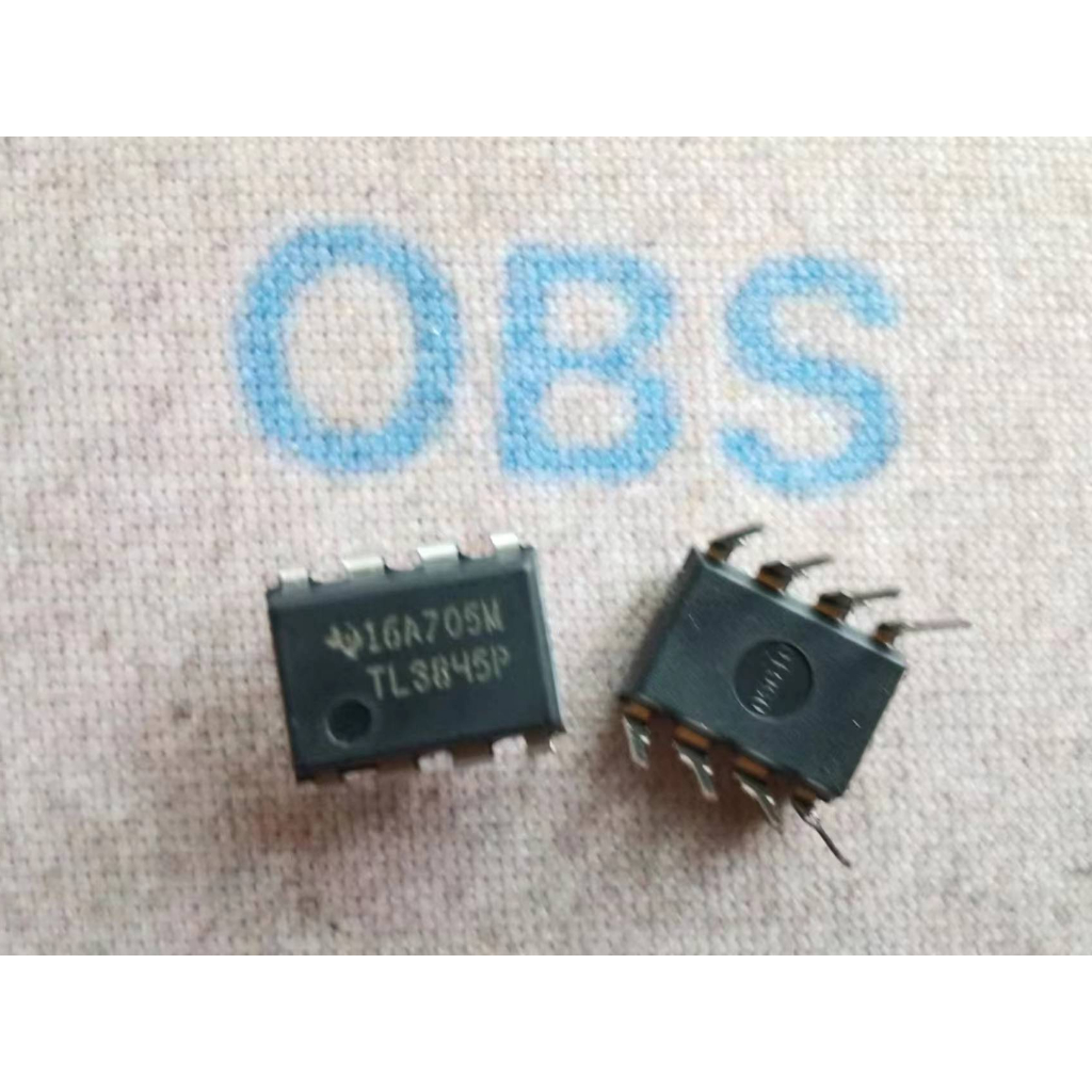((10 ชิ้น) นําเข้า TL3845 TL3845P 3845 DIP-8 In-Line PWM Controller ชิปการจัดการพลังงาน