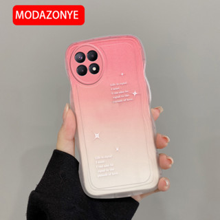 เคสโทรศัพท์ซิลิโคน TPU แบบนิ่ม กันกระแทก ไล่โทนสี สีสันสดใส สําหรับ Realme 8i Narzo 50