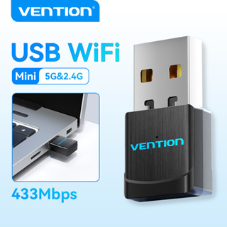 Vention อะแดปเตอร์การ์ดเครือข่ายไร้สาย Wifi USB 2.0 2.4GHz 150Mbps สําหรับ PC เดสก์ท็อป แล็ปท็อป KDR/KDS