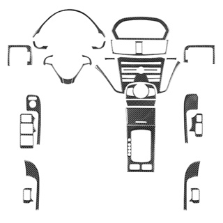 Yage Acura TL ชุดสติกเกอร์คาร์บอนไฟเบอร์ ติดคอนโซลกลาง กรอบมัลติมีเดีย สําหรับตกแต่งภายในรถยนต์ 09-14 ปี