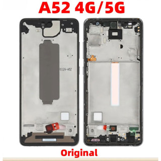 อะไหล่กรอบหน้าจอโทรศัพท์ LCD สําหรับ Samsung A52 4G 5G SM-A525 SM-A526