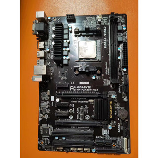 ชุดเมนบอร์ด AMD A10 7800 Quad Core CPU Gigabyte F2A88X-HD3 DDR3 FM2