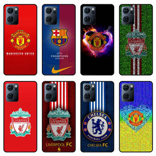 เคสโทรศัพท์มือถือ ลายทีมฟุตบอล Manchester United Barcelona Liverpool Chelsea Arsenal Juventus Bayern สําหรับ Oppo A76 a96 4g A74 4g A95 4g