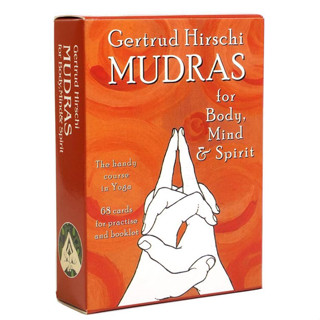 การ์ดเกม Mudras สําหรับเกม Body Mind And Spirit Oracle