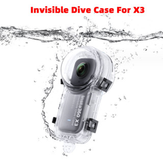 Insta360 One X3 เคสกันน้ํา สําหรับดําน้ํา(Insta360 Invisible Dive Case)