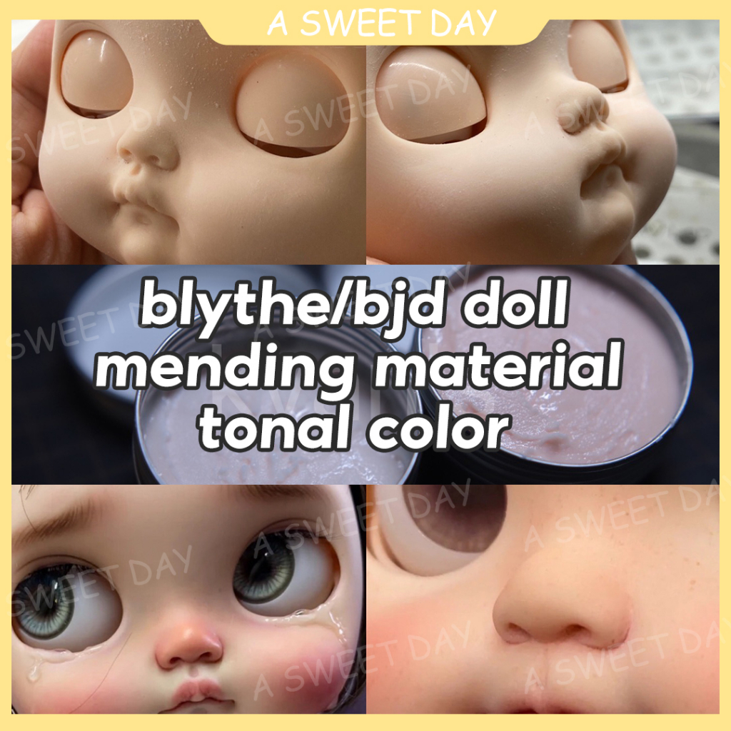 [เครื่องมือ Doll] blythe Little Ragdoll bjd DOLL บรรจุดินวัสดุสีแก้ไขสี