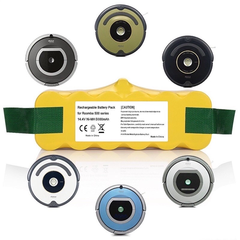 Palo แบตเตอรี่ Roomba 14.4V 3500mAh ของแท้ NI-MH iRobot Roomba R3 500 600 700 800 Series - รูปที่ 3