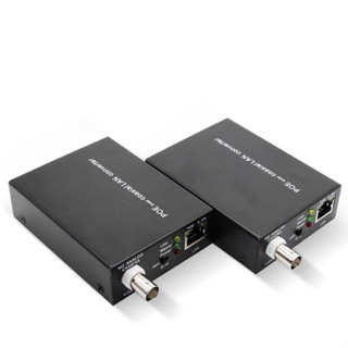 Poe over coax IP Extender 500m 48V BNC ตัวแปลงตัวรับส่งสัญญาณ IP PoE Extender over coax