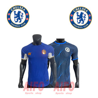 เสื้อกีฬาแขนสั้น ลายทีมชาติฟุตบอล Chelsea Player Version 2023 24 ชุดเหย้า คุณภาพสูง สําหรับผู้ชาย