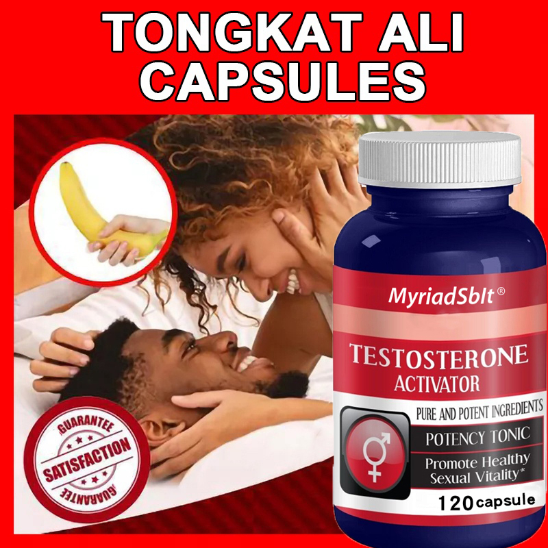 Tongkat Ali ,ปรับปรุงความแข็งแกร่งชาย Tongkat Ali ให้พลังงาน 120 แคปซูล