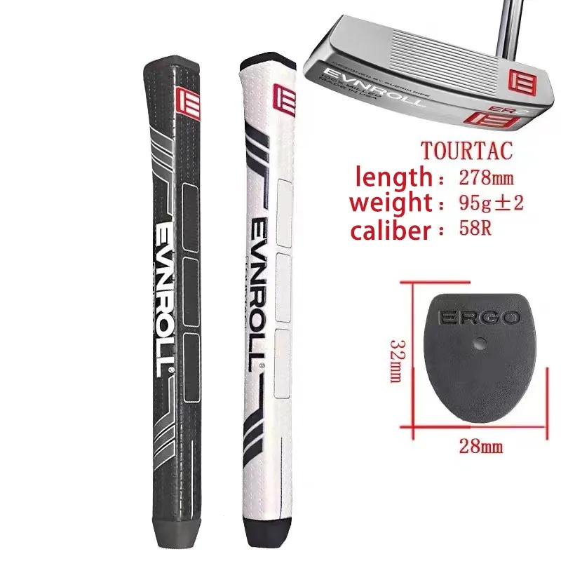 Evnroll ด้ามจับไม้กอล์ฟ หนัง PU คุณภาพสูง