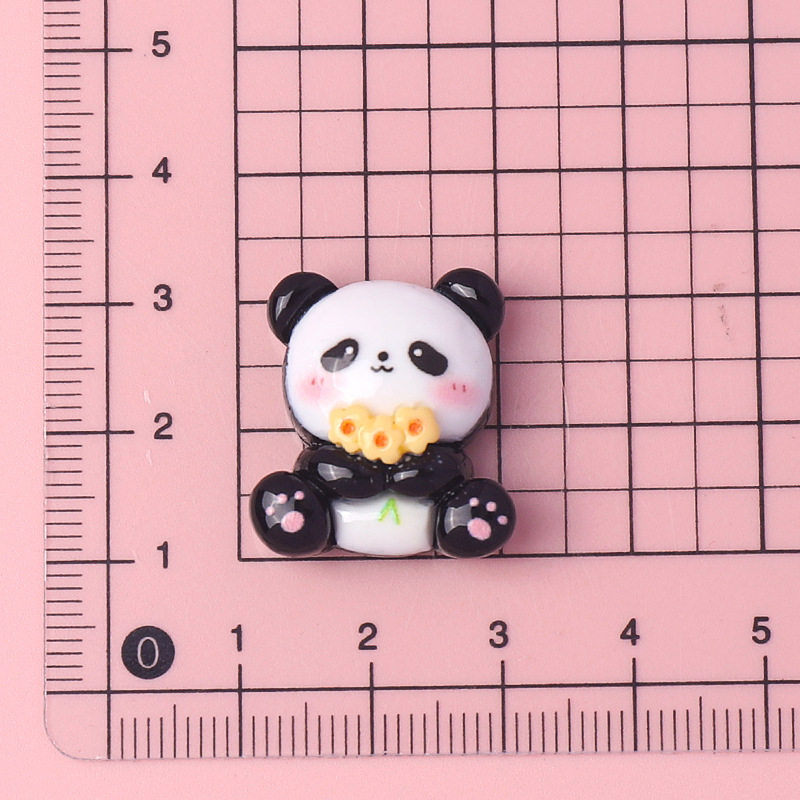 10 ชิ้น / แพ็ค จําลอง การ์ตูนสัตว์น่ารัก กระต่าย แพนด้า สุนัขจิ้งจอก เรซิน สร้างสรรค์ อุปกรณ์เสริม Diy เคสโทรศัพท์แบน ถ้วยน้ํา รองเท้า หัวเข็มขัด วัสดุตกแต่ง