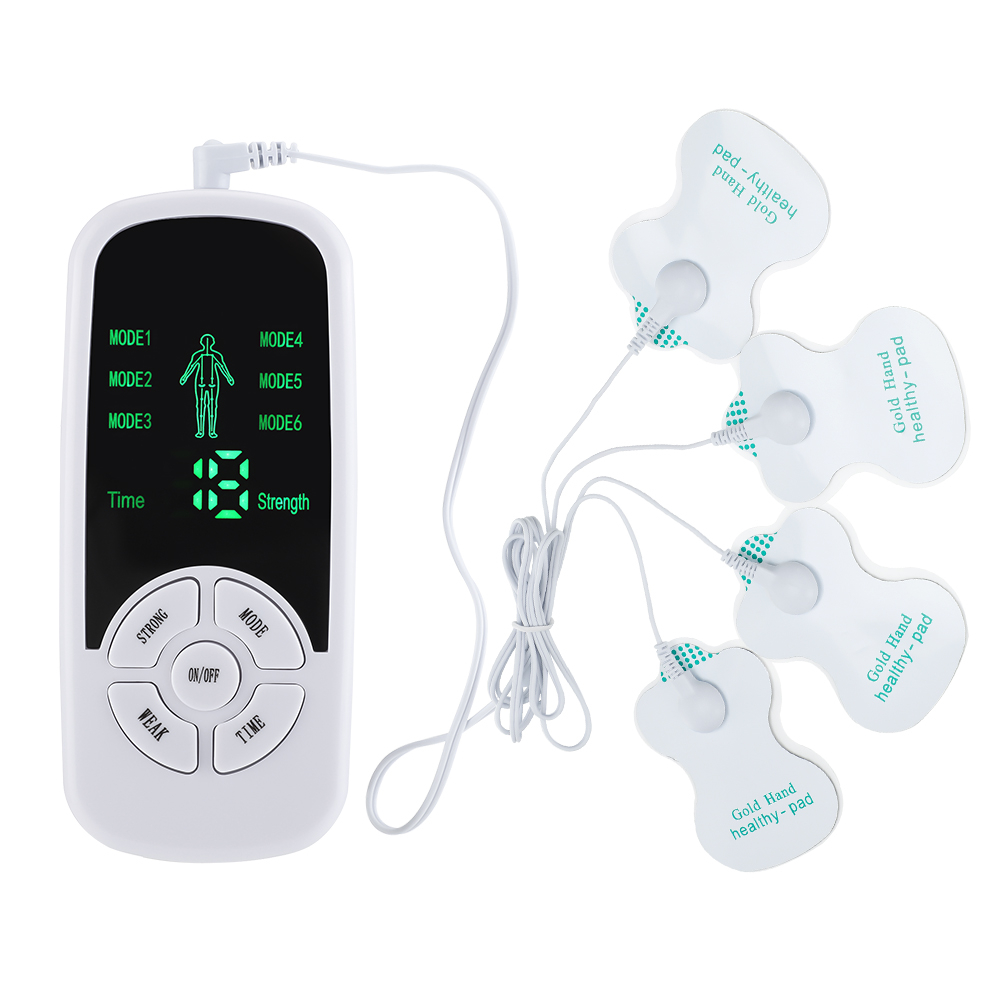 Hailicare TENS EMS เครื่องนวดกล้ามเนื้อไฟฟ้า บรรเทาอาการปวด 6 โหมด พร้อมแผ่นอิเล็กโทรด 4 ชิ้น ราคา ถูกที่สุด ดีลบีเคเค แกลเลอรีภาพที่ 7