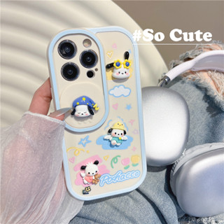 เคสโทรศัพท์มือถือนิ่ม ลายการ์ตูนสุนัข 3D สําหรับ iPhone 11 12 13 14 PRO MAX iPhone14 iPhone14Pro