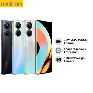 สมาร์ทโฟน Realme 10 Pro 5G 12GB Ram 256GB Rom 6.72 นิ้ว 120Hz Snapdragon 695 Processor 108MP กล้อง 33W