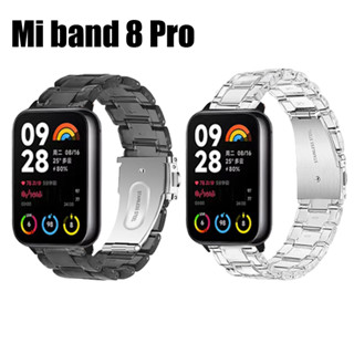 สายเข็มขัดพลาสติก PC ปรับได้ สําหรับ Xiaomi Mi Band 8 Pro